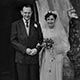 BUDGEN Herbert John with Joan on her wedding day